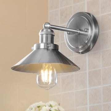 July Metal Shade Sconce